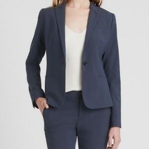 BANANA REPUBLIC, Women's Navy Blazer